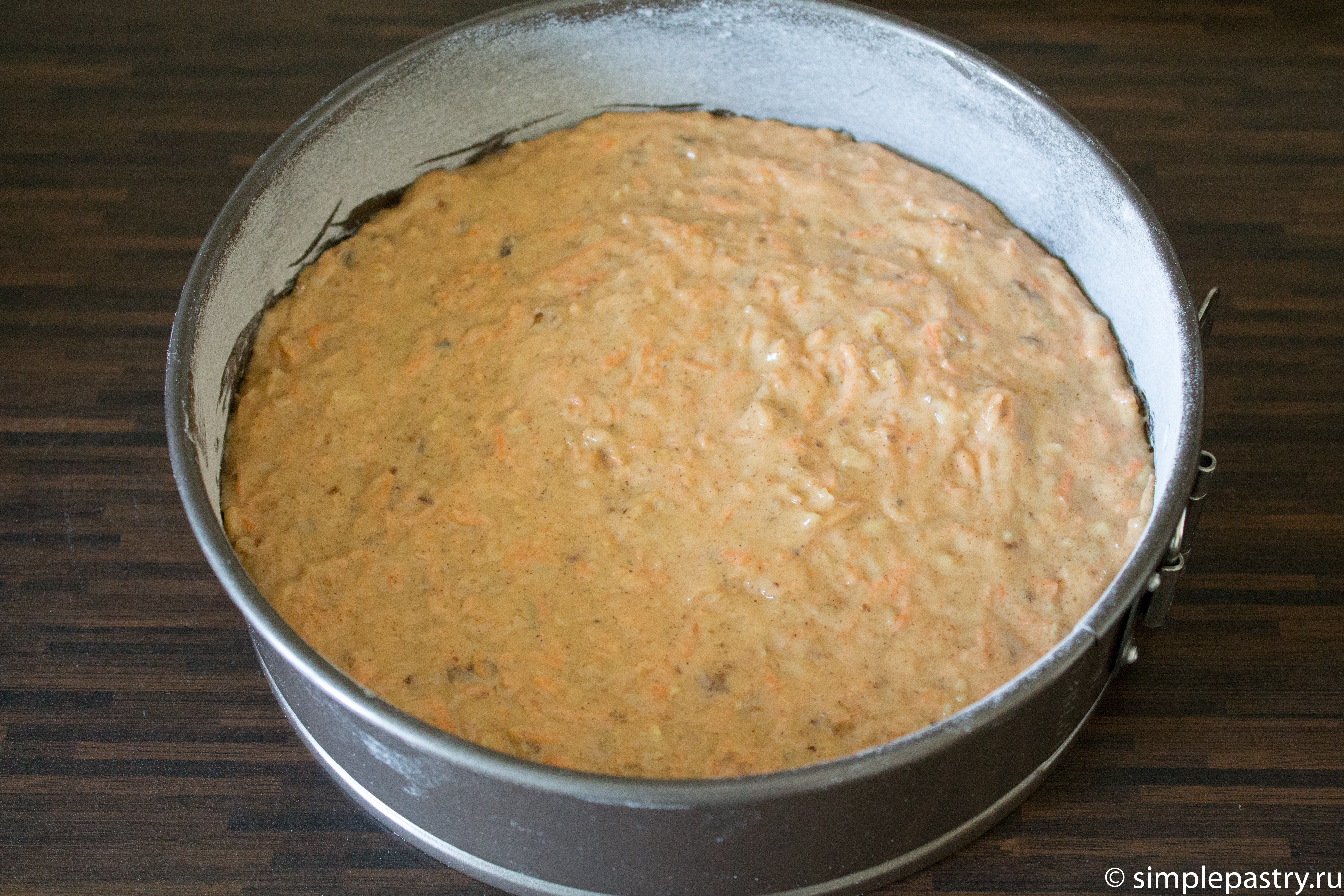 Морковный торт