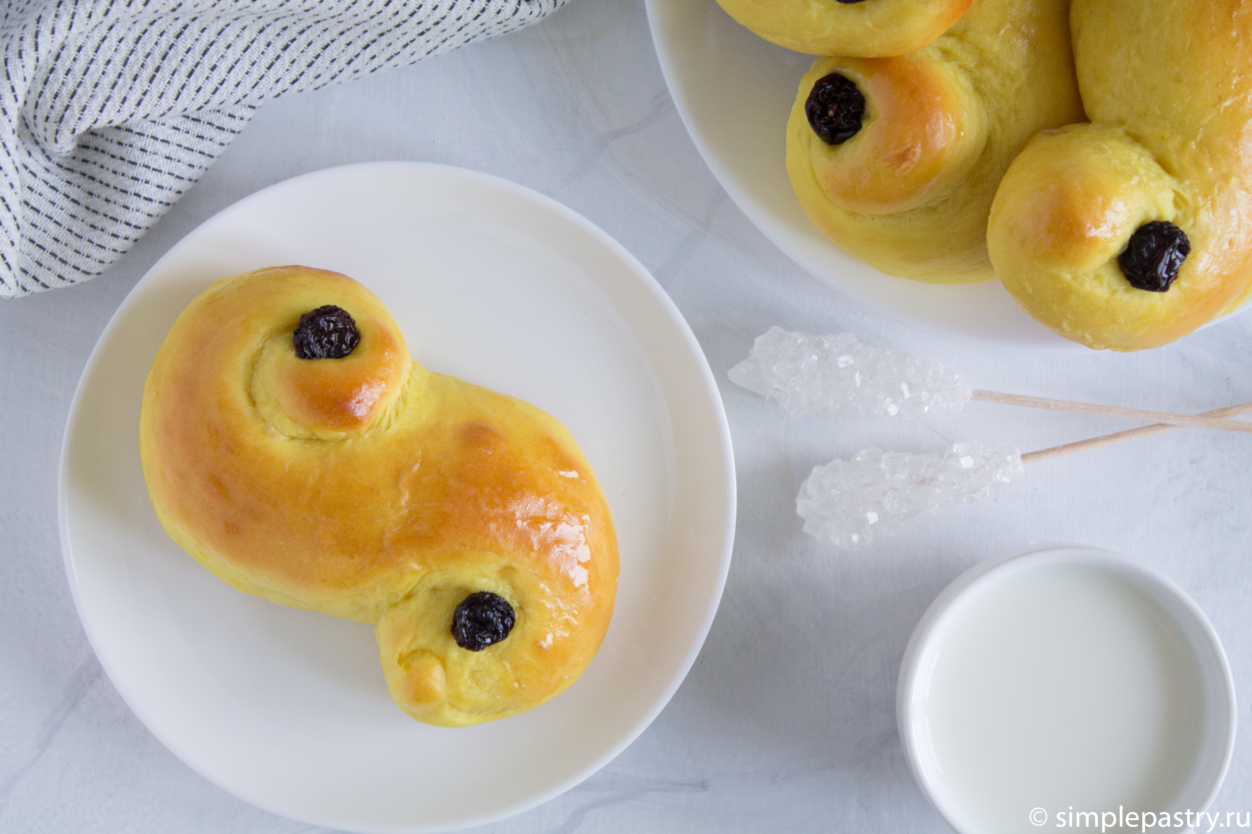 Шведские шафрановые булочки
